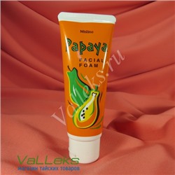 Пенка для умывания с папайей для зрелой кожи лица Mistine  Papaya Facial Foam, 100 мл