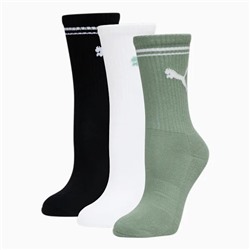 Women's Half-Terry Crew Socks (3 Pack)