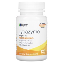Houston Enzymes Lypazyme - 120 капсул - Houston Enzymes