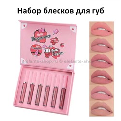 Набор блесков для губ Dragon Ranee Matte Lipgloss Set #2 (106)