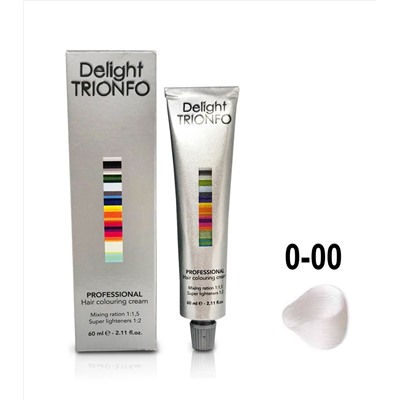 ДТ 0-00 крем-краска стойкая для волос, корректор цвета / Delight TRIONFO 60 мл
