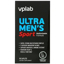Vplab Мультивитамин для мужчин Ultra Sport - 90 каплет - Vplab