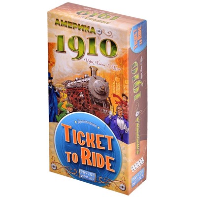 Наст.игра МХ "Ticket to Ride: Америка 1910" арт.915538 (РРЦ 1490 руб.)