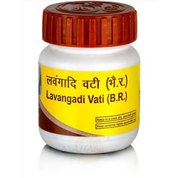 Лавангади Вати, лечение респираторных заболеваний, 80 таб, Патанджали; Lavangadi Vati, 80 tab, Patanjali