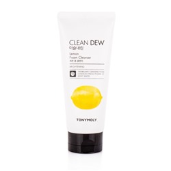 Tony Moly Lemon Clean Dew Foam Cleanser Пенка с лимонным экстрактом