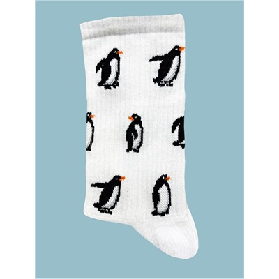 Носки р.40-45 "TxT" Пингвины