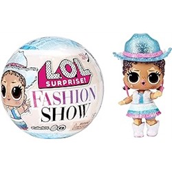 L.O.L. Surprise! Fashion Show Dolls in Paper Ball with 8 Surprises- Collectible Doll Including Stylish Accessories, Holiday Toy, Great Gift for Kids Girls Ages 4 5 6+ Years Old