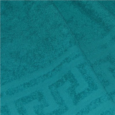 Полотенце махровое 70х140, арт. ВТ 70-140Г, 380 гр/м2, 504-сине-зеленый
