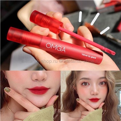 Набор губных помад с блеском OMGA Mousse Velvet Matte Lip Glaze 6 штук (106)