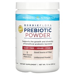 Nordic Naturals Nordic Flora Пребиотический порошок, без вкусовых добавок, 204 г - Nordic Naturals