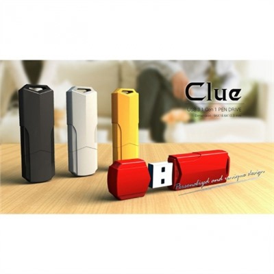 8Gb SmartBuy Clue White USB3.0 (SB8GBCLU-W3)