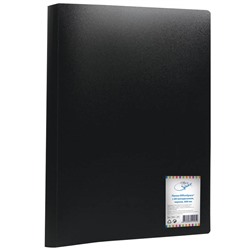 Папка OfficeSpace® с 60 вкладышами, 25мм, 600мкм, черная F60L1_295