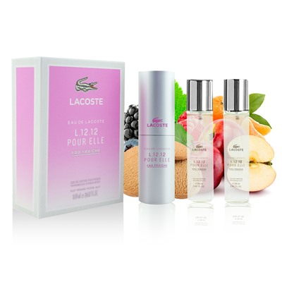 Lacoste Eau de Lacose L.12.12 Eau Fraîche Pour Elle EDP 3х20мл