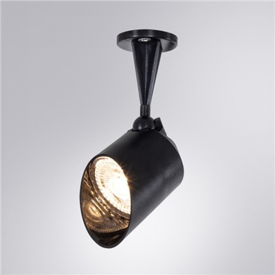 Уличный настенный светильник Arte Lamp Elsie A1024AL-1BK, LED, 7 Вт, 5х8х11 см, 500 Лм, чёрный