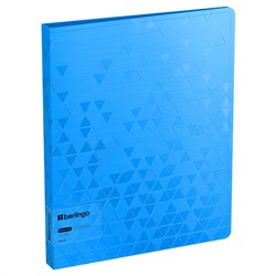 Папка с 60 вкладышами Berlingo "Neon", 30мм, 1000мкм, неоновая голубая DB4_60393