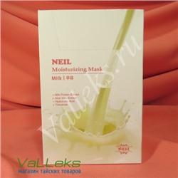 Тканевая маска с молочными протеинами и гиалуроновой кислотой Neil
