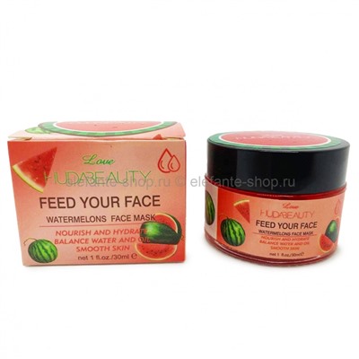 Маска для лица Huda Beauty Love Watermelons Face Mask, 30 мл