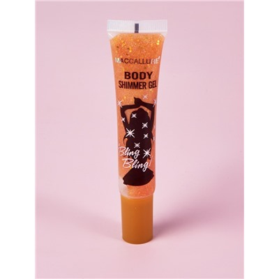 Maccallure Глиттер-гель для лица и тела Body Shimmer Gel, A