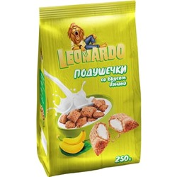 Завтрак готовый Leonardo 250 г подуш. бан. вкус.