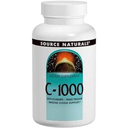 Vitamin C-1000 With Rosehips1000mg Timed Release - Source Naturals, Inc. - 50 - Sustained Release Tablet