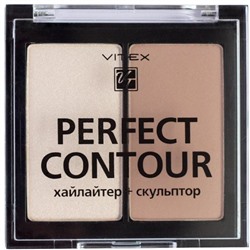 Палетка для контуринга PERFECT CONTOUR Витэкс, тон 01 Taupe