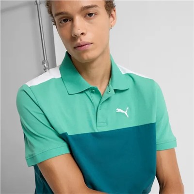 Essential+ Block Men's Polo