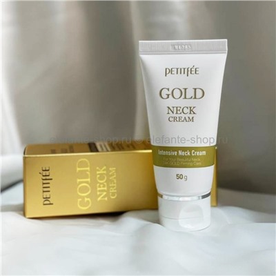 Антивозрастной крем для шеи Petitfee Gold Neck Cream 50g (51)