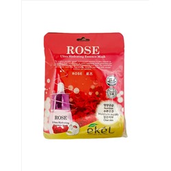 EKEL *Rose Essense Mask Тканевая маска с экстрактом розы