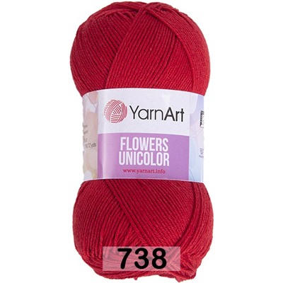 Пряжа Yarnart Flowers Unicolor