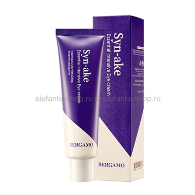 Лифтинг-крем для век Bergamo Syn-Ake Essential Intensive Eye Cream 100ml (51)