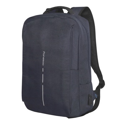 Молодежный рюкзак MERLIN 3536 синий