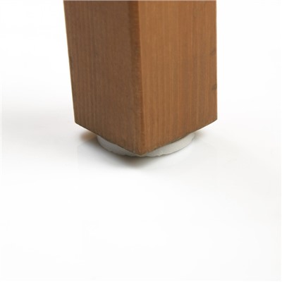 Накладка мебельная круглая ТУНДРА, d=38 мм, 8 шт., полимерная, белая