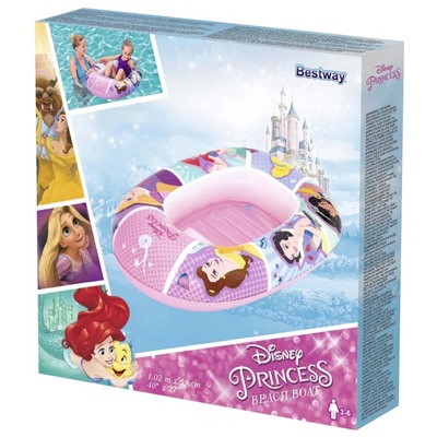 Лодочка надувная Princess, 102 х 69 см, от 3-6 лет, цвет МИКС, 91044 Bestway