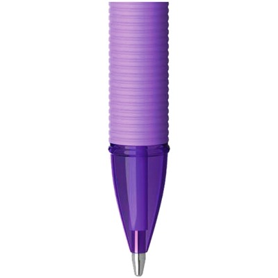 Ручка шар. ЕК R-301 0.7мм Violet, фиолетовая пласт.корп. 44592