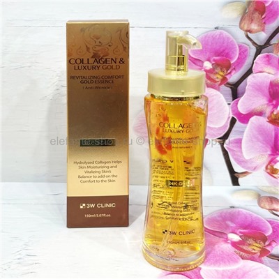 Эссенция для лица 3W Clinic Сollagen & Luxury Gold Revitalizing Comfort Gold Essence 150ml (78)