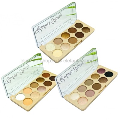 Тени для век Gulflower Coloss Party  Eyeshadow Palette 10 colors, 3 штуки