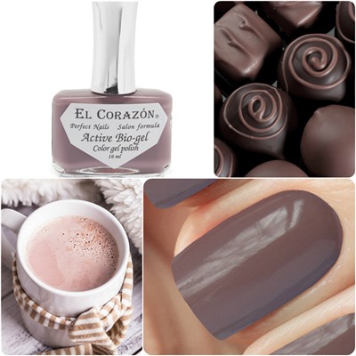 El Corazon 423/ 305 active Bio-gel  Cream глиняный коричневый