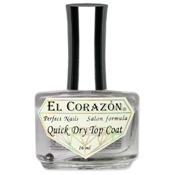 El Corazon лечение 417 Верхнее покрытие сушка "Quick Dry Top Coat" 16 мл