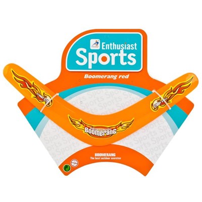 Бумеранг "Enthusiast Sports" 28,5*19,5*0,5 см арт.1456795