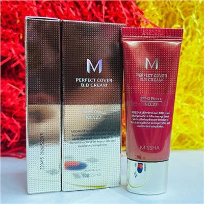 ББ крем Missha M Perfect Cover BB Cream SPF42/PA+++ #27 20ml (13)