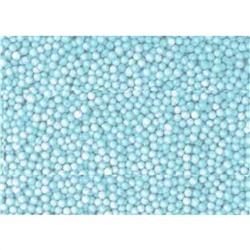 Посыпка кондитерская шарики голубые перламутровые 1-2 мм 100 г