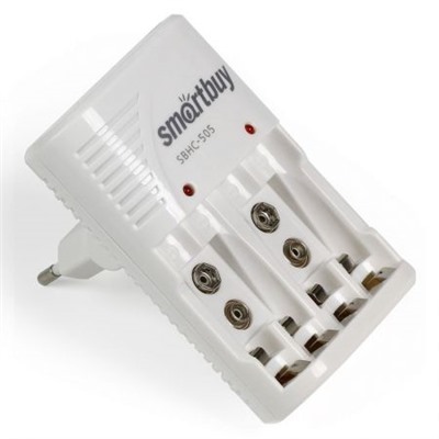 Зарядное устройство Smartbuy SBHC-505, 4х АА/ААА, 2x9V