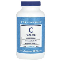 The Vitamin Shoppe Vitamin C, 1,000 mg, 300 Capsules