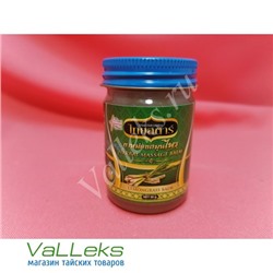 Белый тайский охлаждающий бальзам с маслом Лемонграсса от варикоза и простуды ThaiStar, 50гр.
