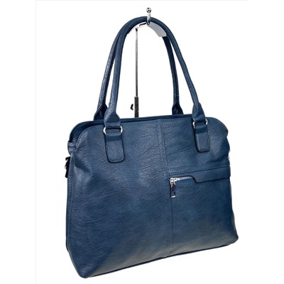 Женская сумка из искусственной кожи цвет синий
