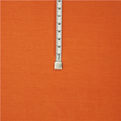 Ткань на отрез бязь ГОСТ Шуя 150 см 12050 цвет ярко-оранжевый