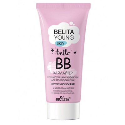 Belita Young Skin ВВ-хайлайтер с тонирующим эффектом для молодой кожи 30мл