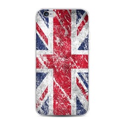 Силиконовый чехол Флаг британский на iPhone 6