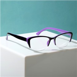 Готовые очки Восток 0057, цвет фиолетово-чёрный (+1.00)