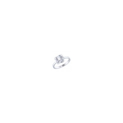 Кольцо из серебра с фианитом, 94012694